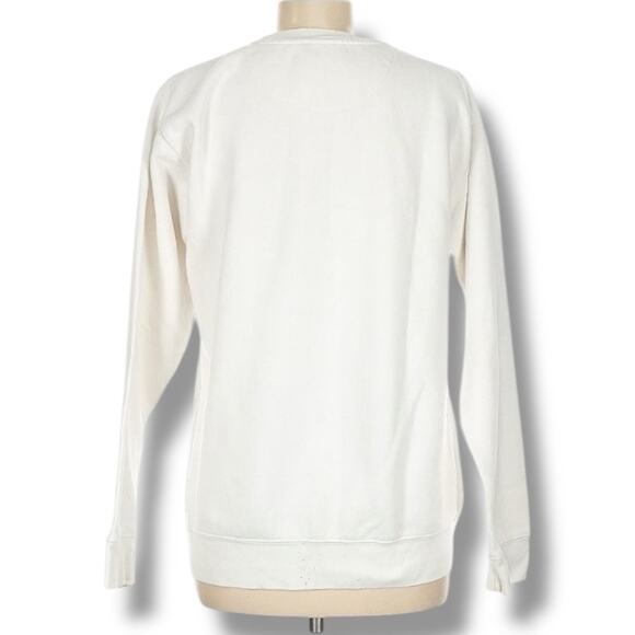 Taylor Swift Lover Crewneck Sweatshirt White Pink Album Graphic Medium Pullover - Picture 3 of 7